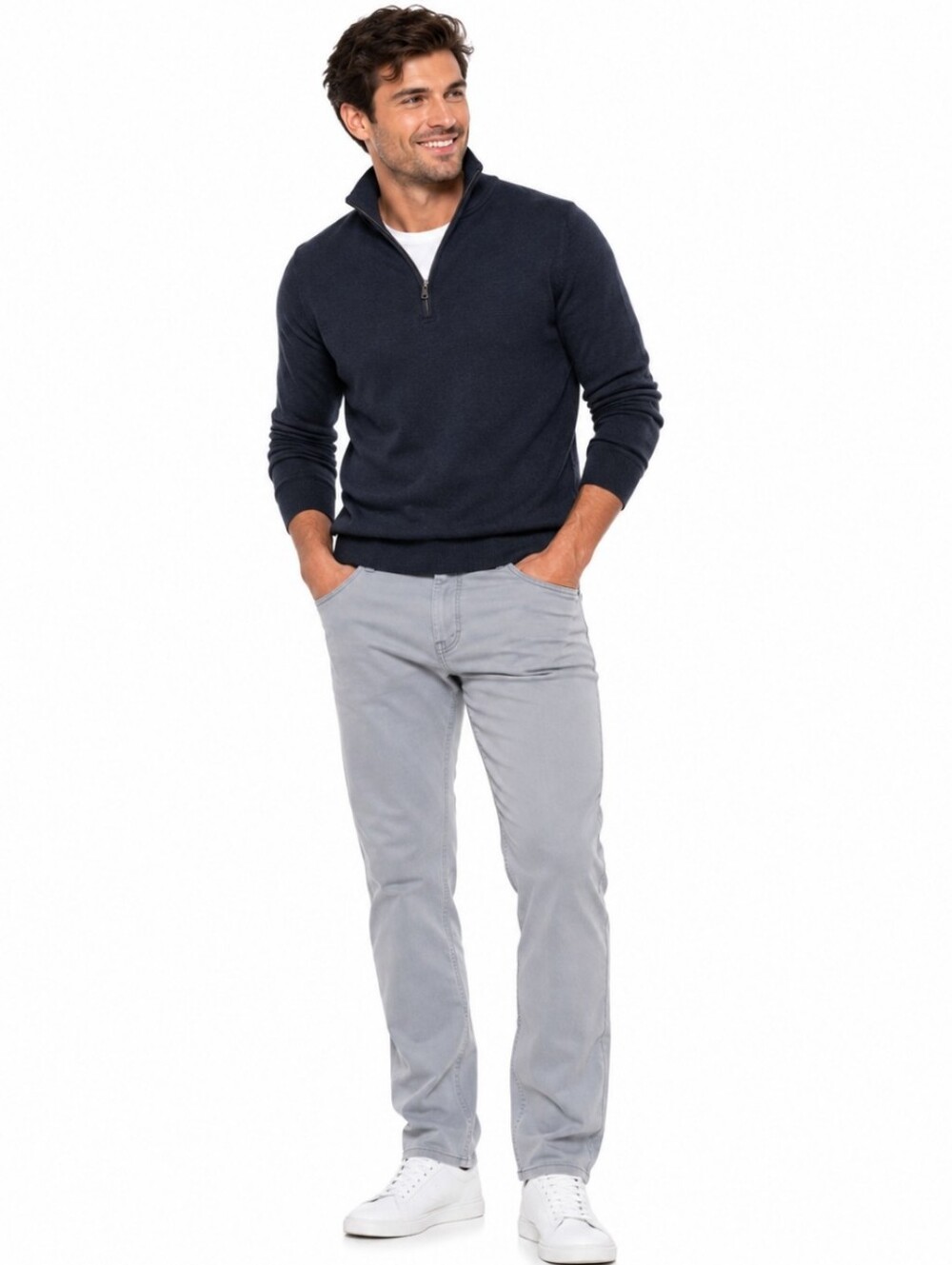 Dockers Gray Straight Coupe Pants ( Size:30x32)